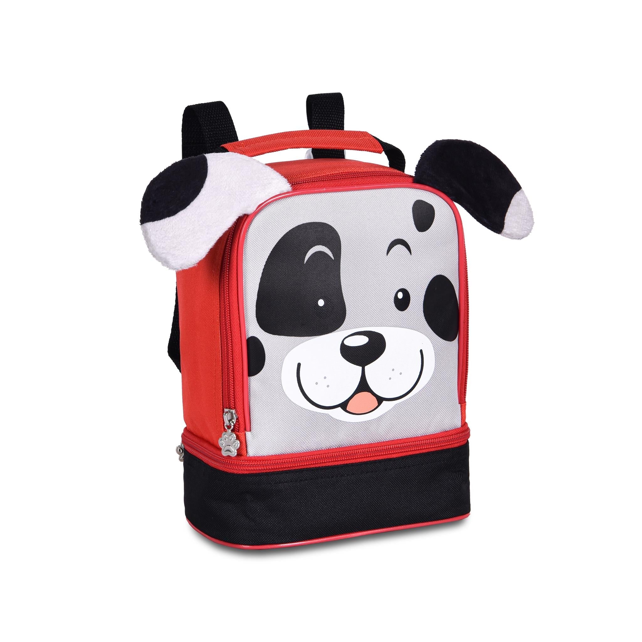 Lancheira térmica Cão Vermelho 22cm - Papelaria Encantada