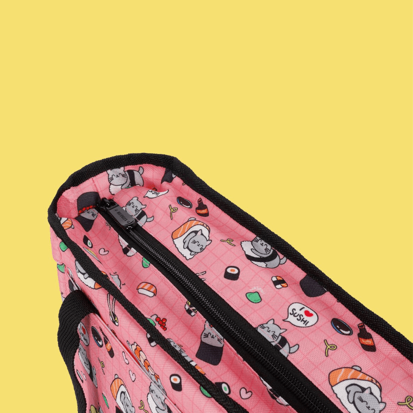 Lancheira térmica Gato Sushi 10.8litros Legami - Papelaria Encantada