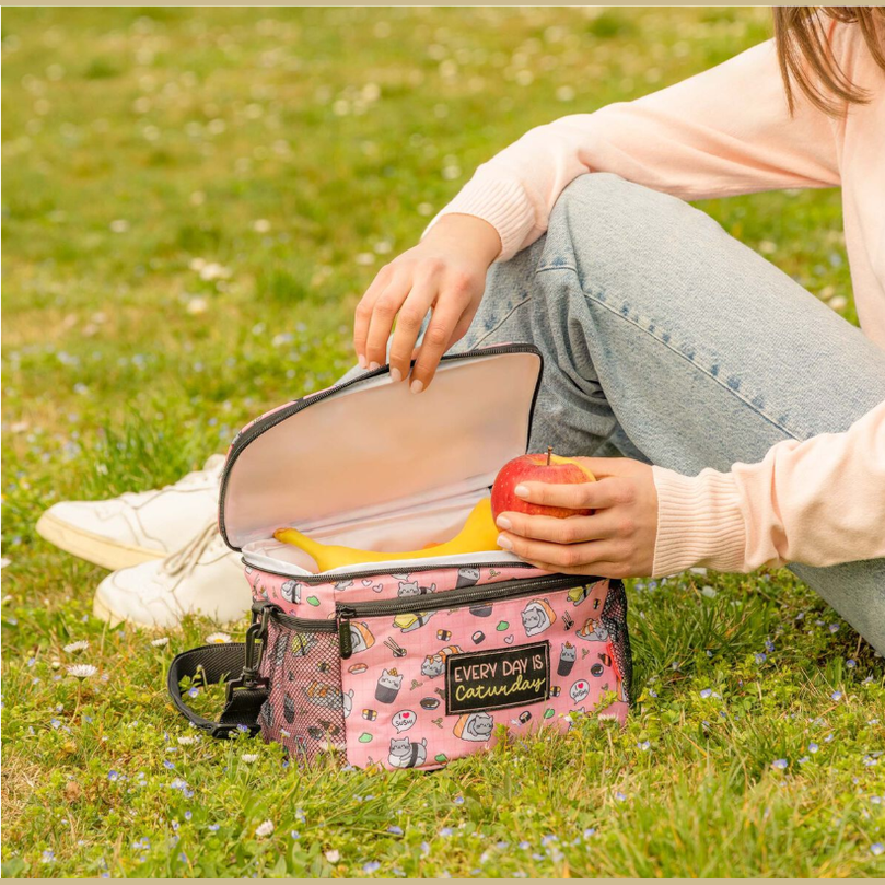 Lancheira térmica Gato Sushi 7.7litros Legami - Papelaria Encantada