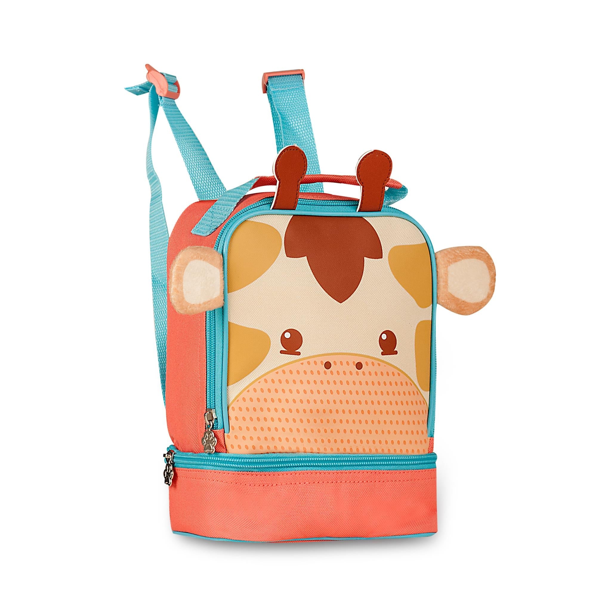 Lancheira térmica Girafa 22cm - Papelaria Encantada