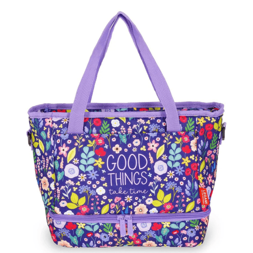 Lancheira Térmica Legami Flores - 10.8L - Papelaria Encantada