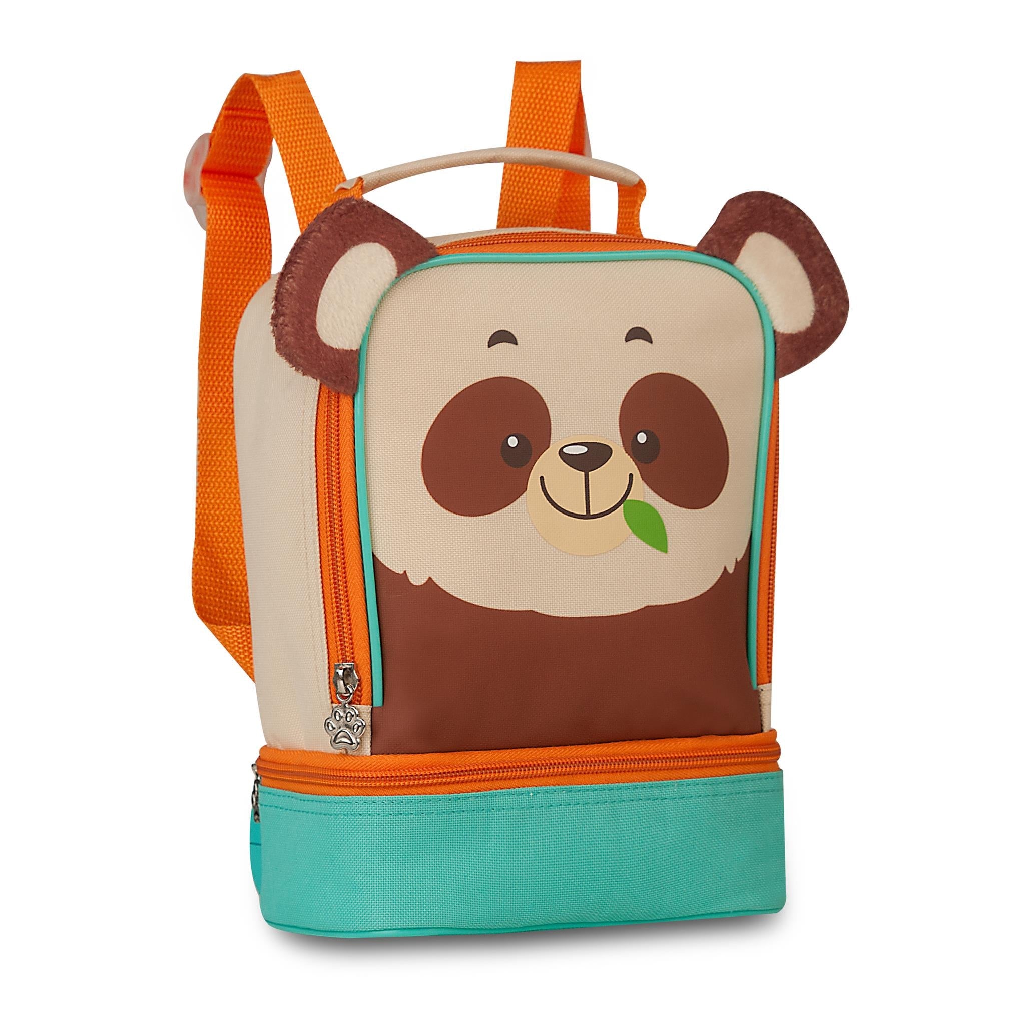 Lancheira térmica Panda 22cm - Papelaria Encantada