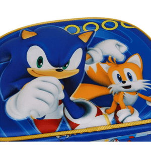 Lancheira térmica Sonic e Tails 3D - Papelaria Encantada