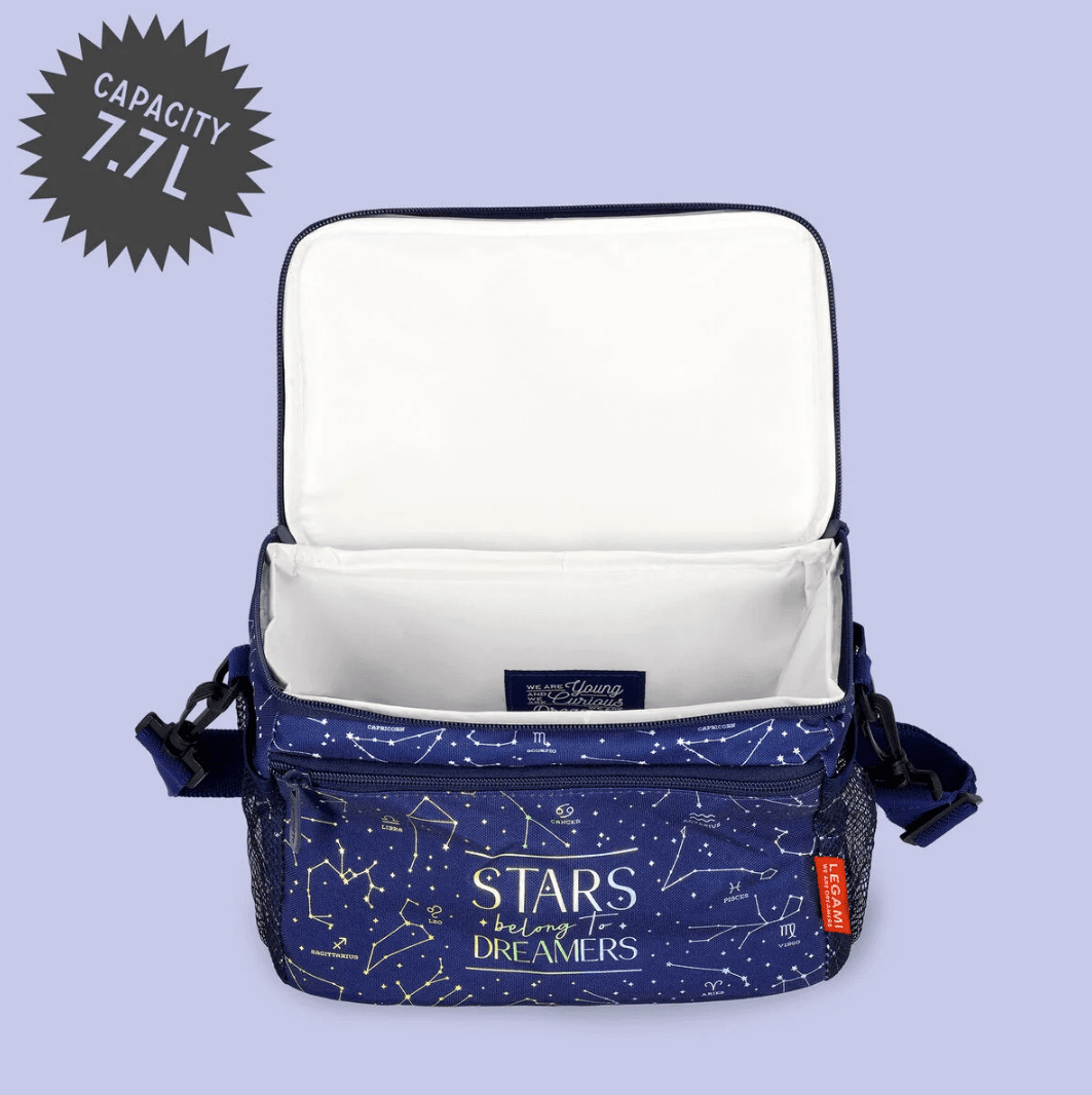 Lancheira térmica Stars 7.7L Legami - Papelaria Encantada