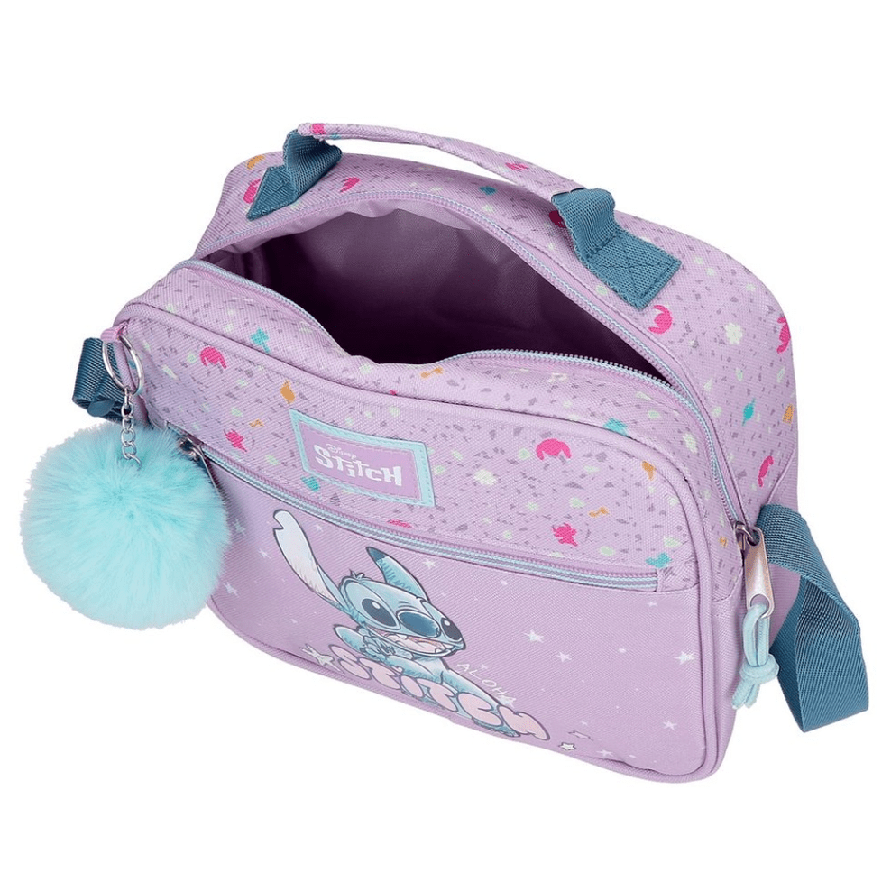 Lancheira térmica Stitch Lovely - Papelaria Encantada