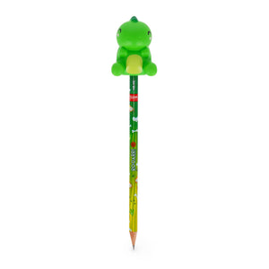Lápis com boneco squishy Dinossauro - Legami - Papelaria Encantada