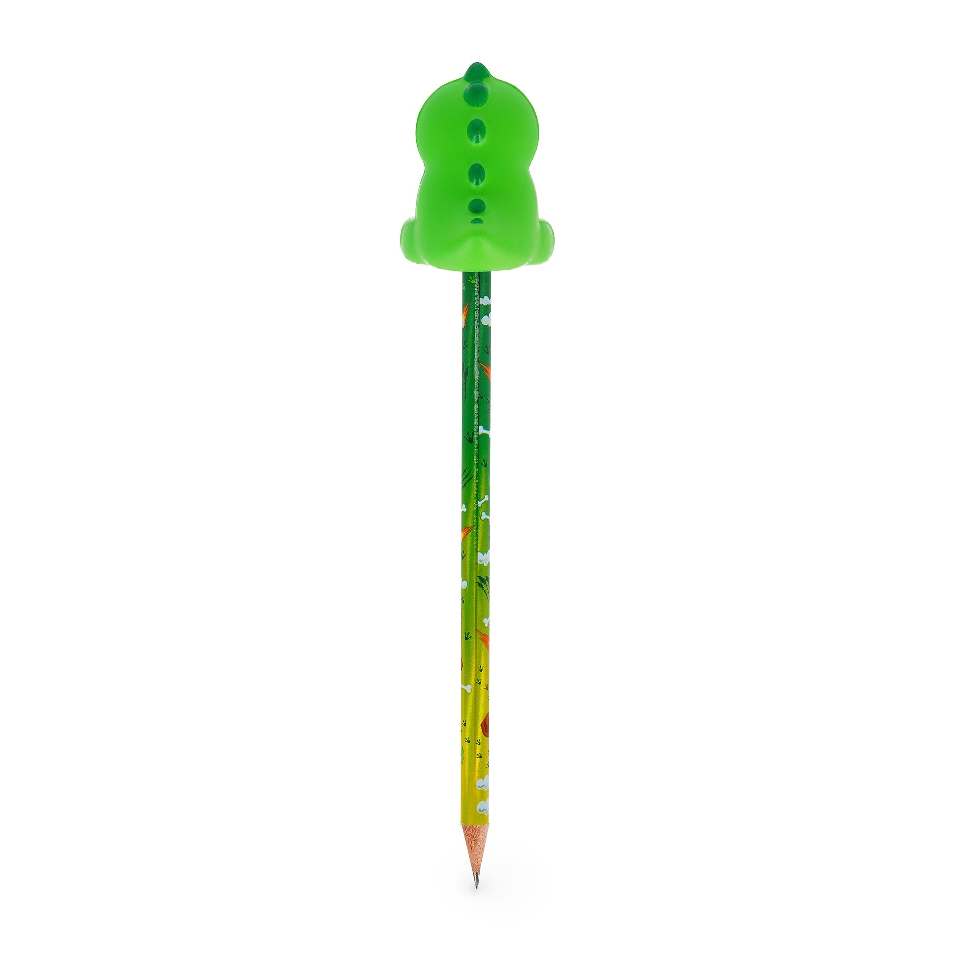 Lápis com boneco squishy Dinossauro - Legami - Papelaria Encantada
