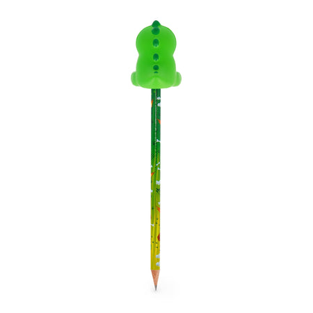 Lápis com boneco squishy Dinossauro - Legami - Papelaria Encantada