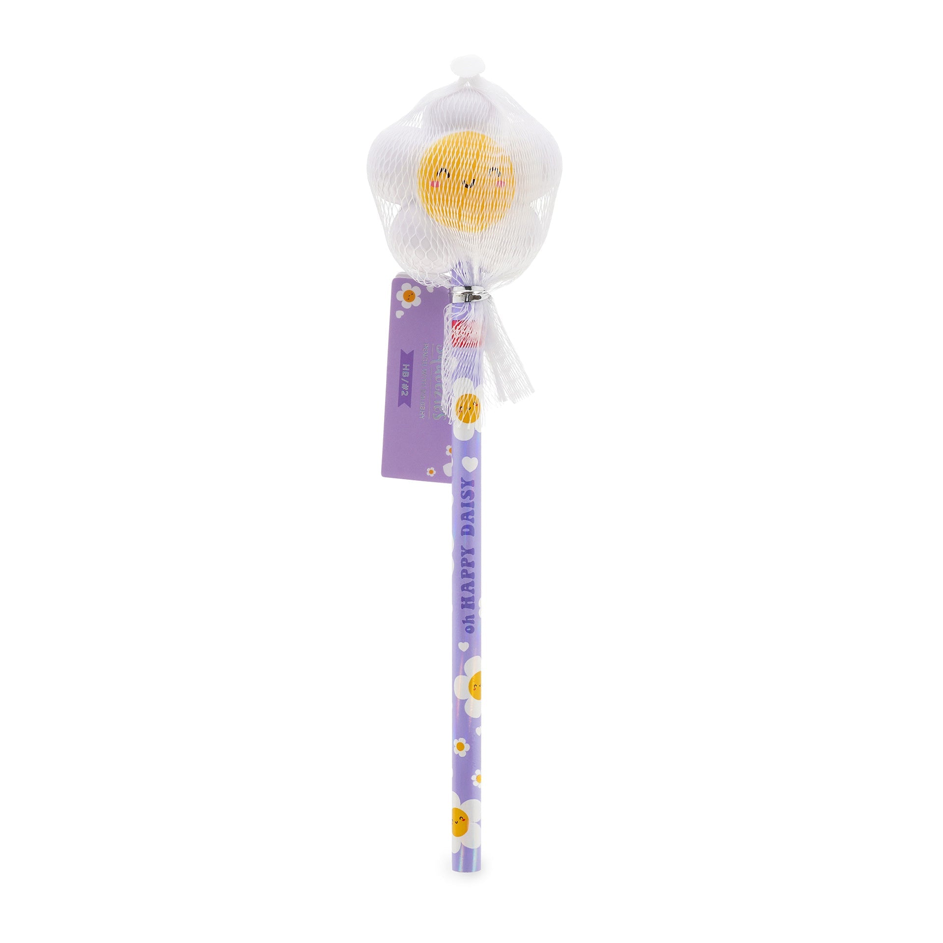 Lápis com boneco squishy Margarida - Legami - Papelaria Encantada