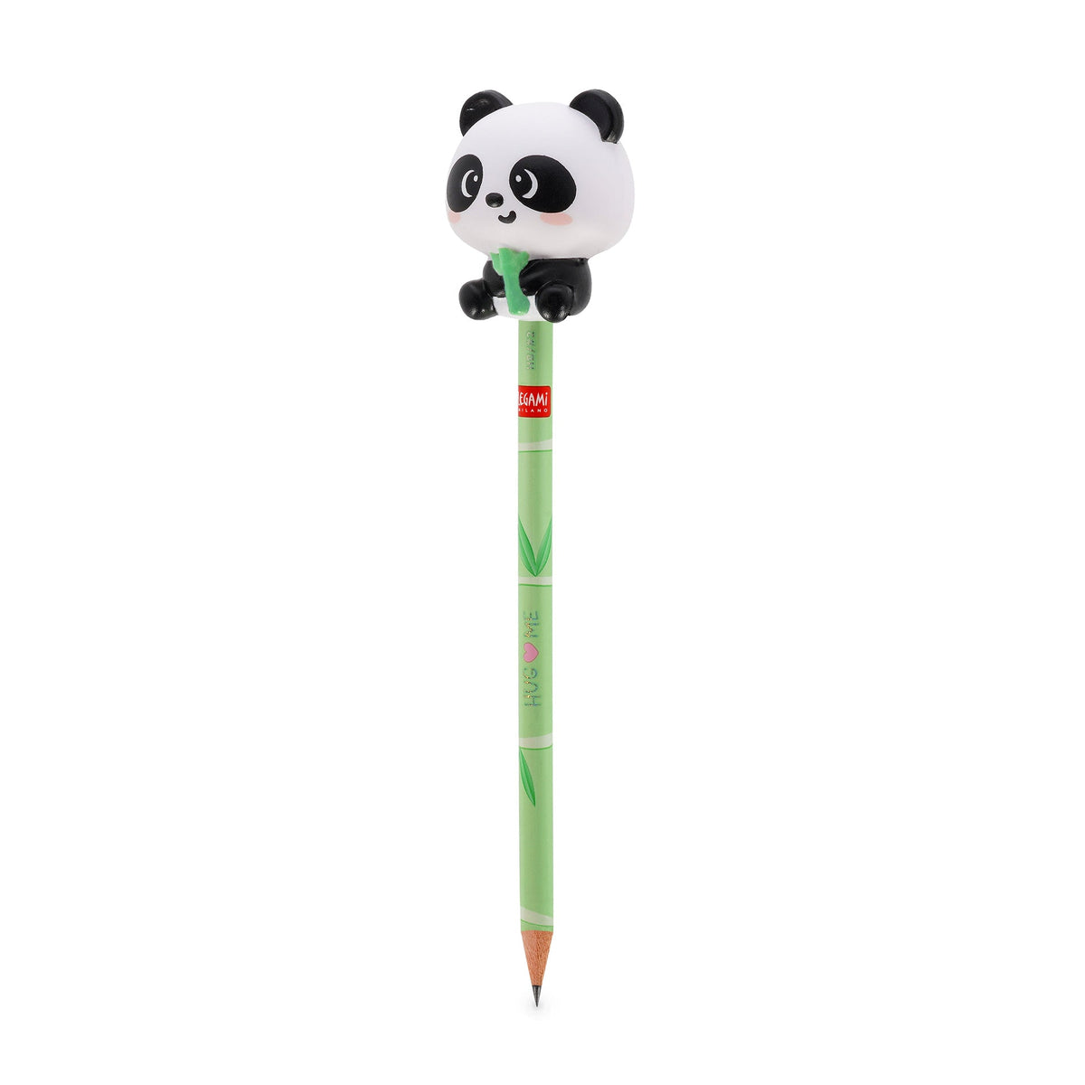 Lápis com boneco squishy Panda - Legami - Papelaria Encantada