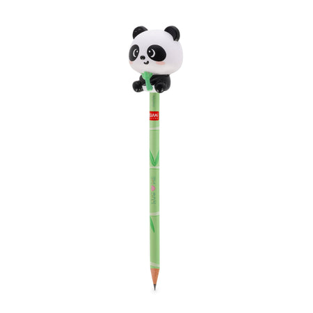 Lápis com boneco squishy Panda - Legami - Papelaria Encantada