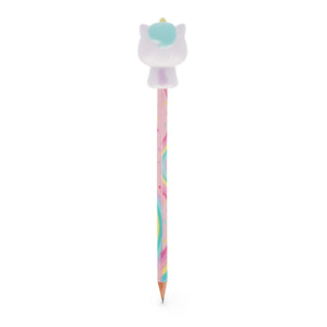Lápis com boneco squishy Unicornio - Legami - Papelaria Encantada