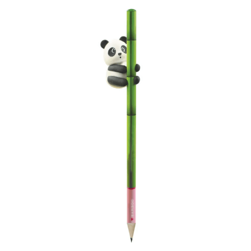 Lápis com borracha Panda Bambu Legami - Papelaria Encantada