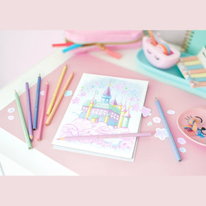 Lápis cor Faber-Castell cores pastel - Papelaria Encantada