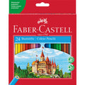 Lápis de Cor, Corpo Hexagonal 24 Cores FABER - CASTELL - Papelaria Encantada