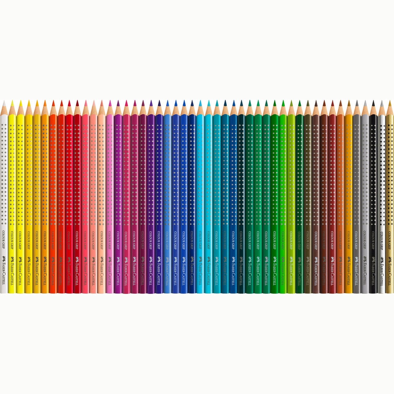 Lápis de cor Faber-Castell Grip 48 cores - Papelaria Encantada
