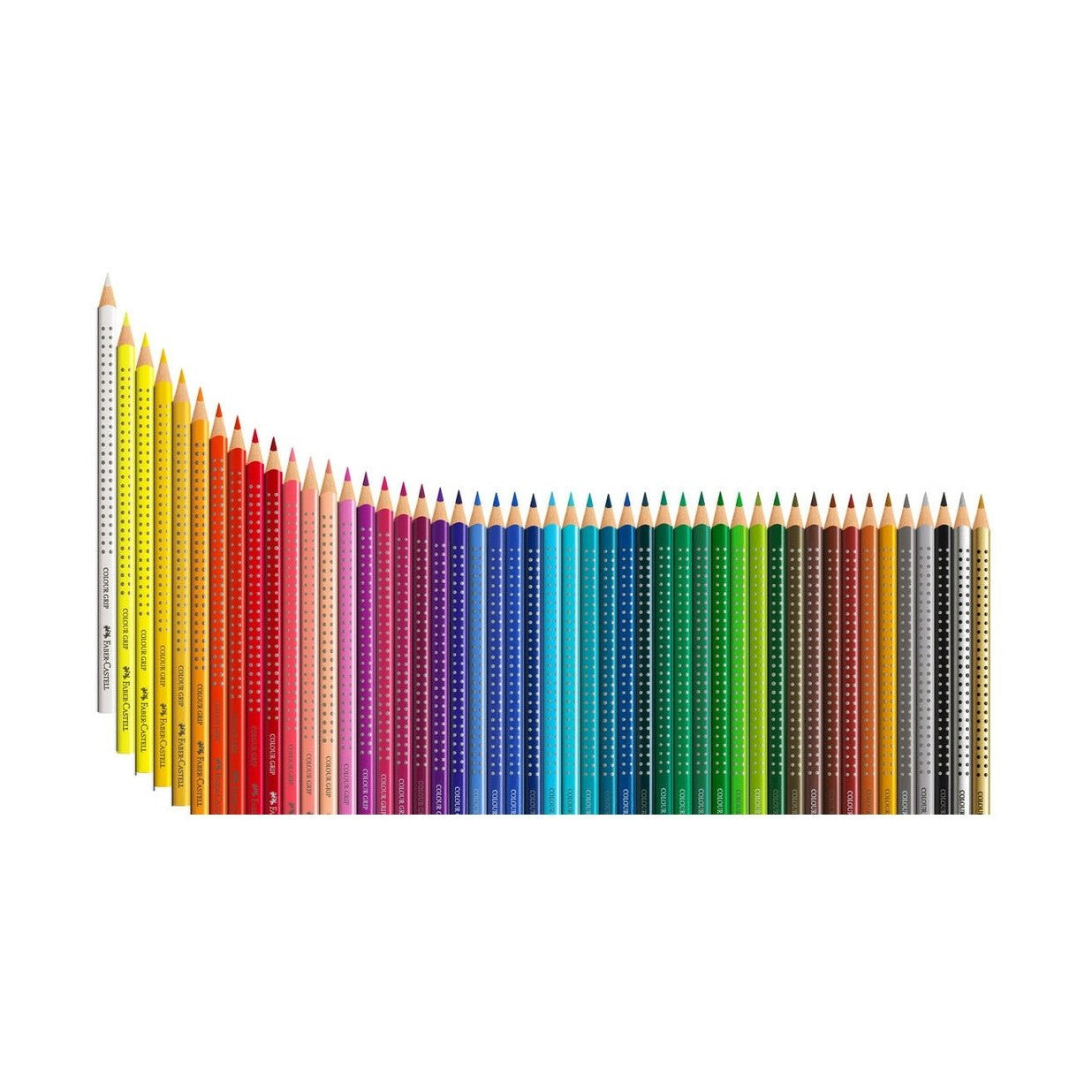 Lápis de cor Faber-Castell Grip 48 cores - Papelaria Encantada
