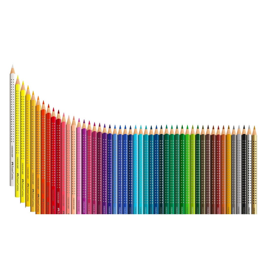 Lápis de cor Faber-Castell Grip 48 cores - Papelaria Encantada