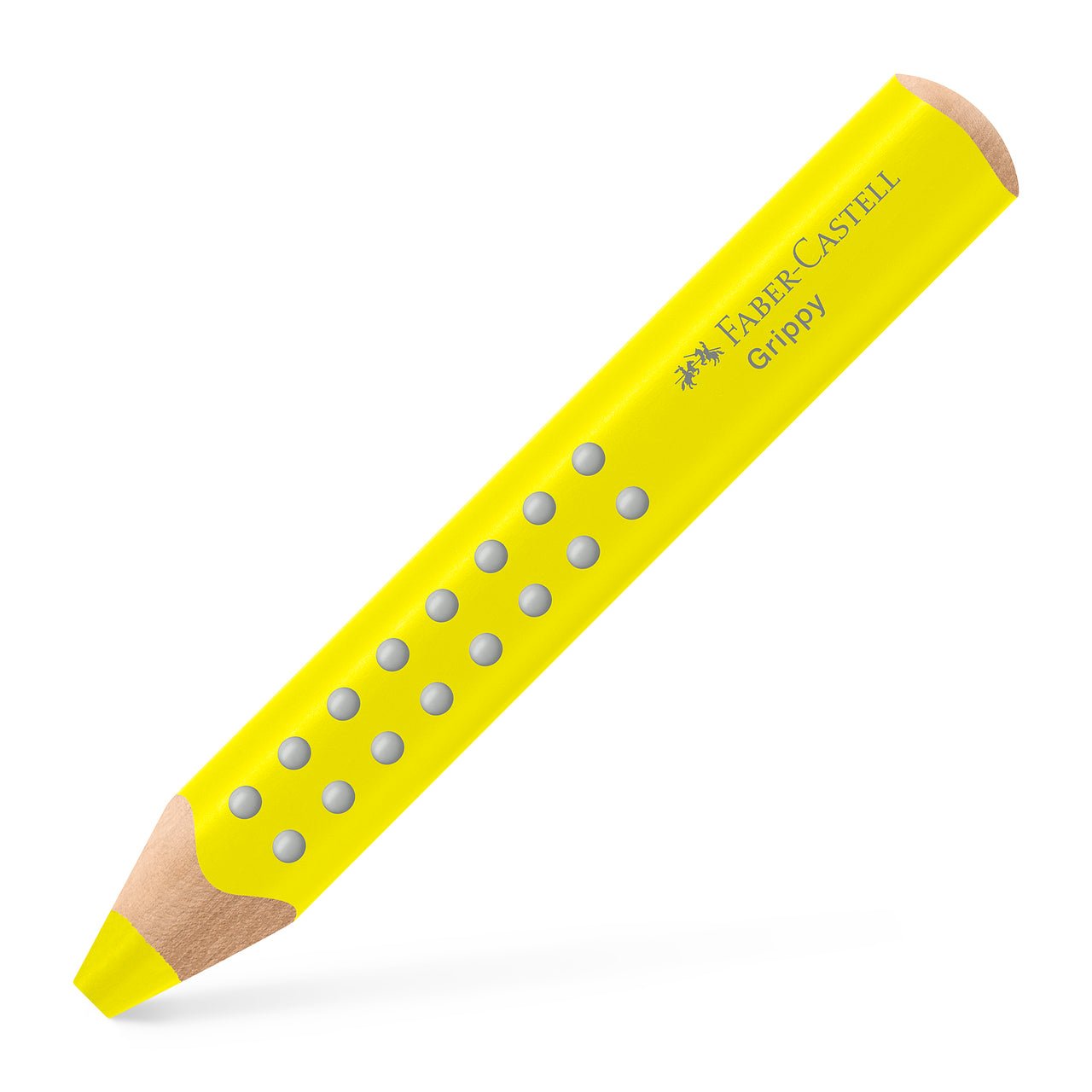 Lápis de cor grippy Faber - Castell Amarelo - Papelaria Encantada