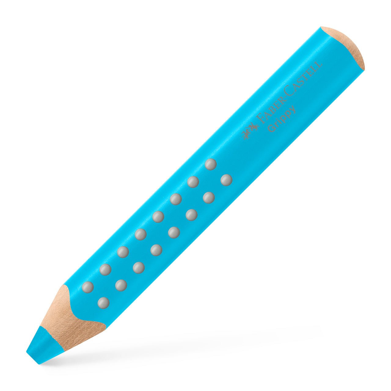 Lápis de cor grippy Faber - Castell Azul Céu - Papelaria Encantada