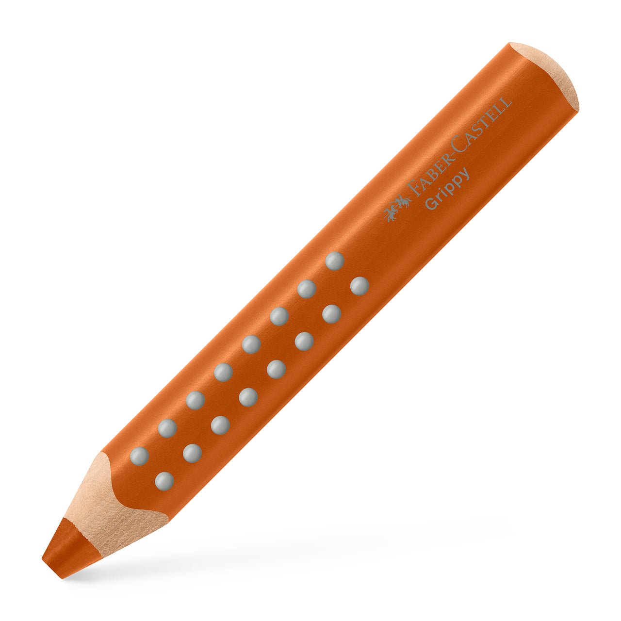 Lápis de cor grippy Faber - Castell Castanho - Papelaria Encantada