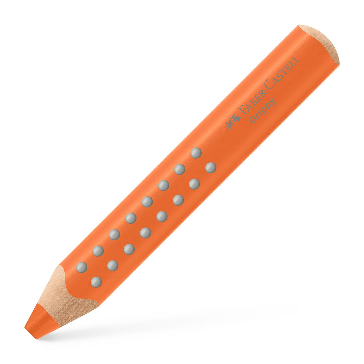 Lápis de cor grippy Faber - Castell Laranja - Papelaria Encantada