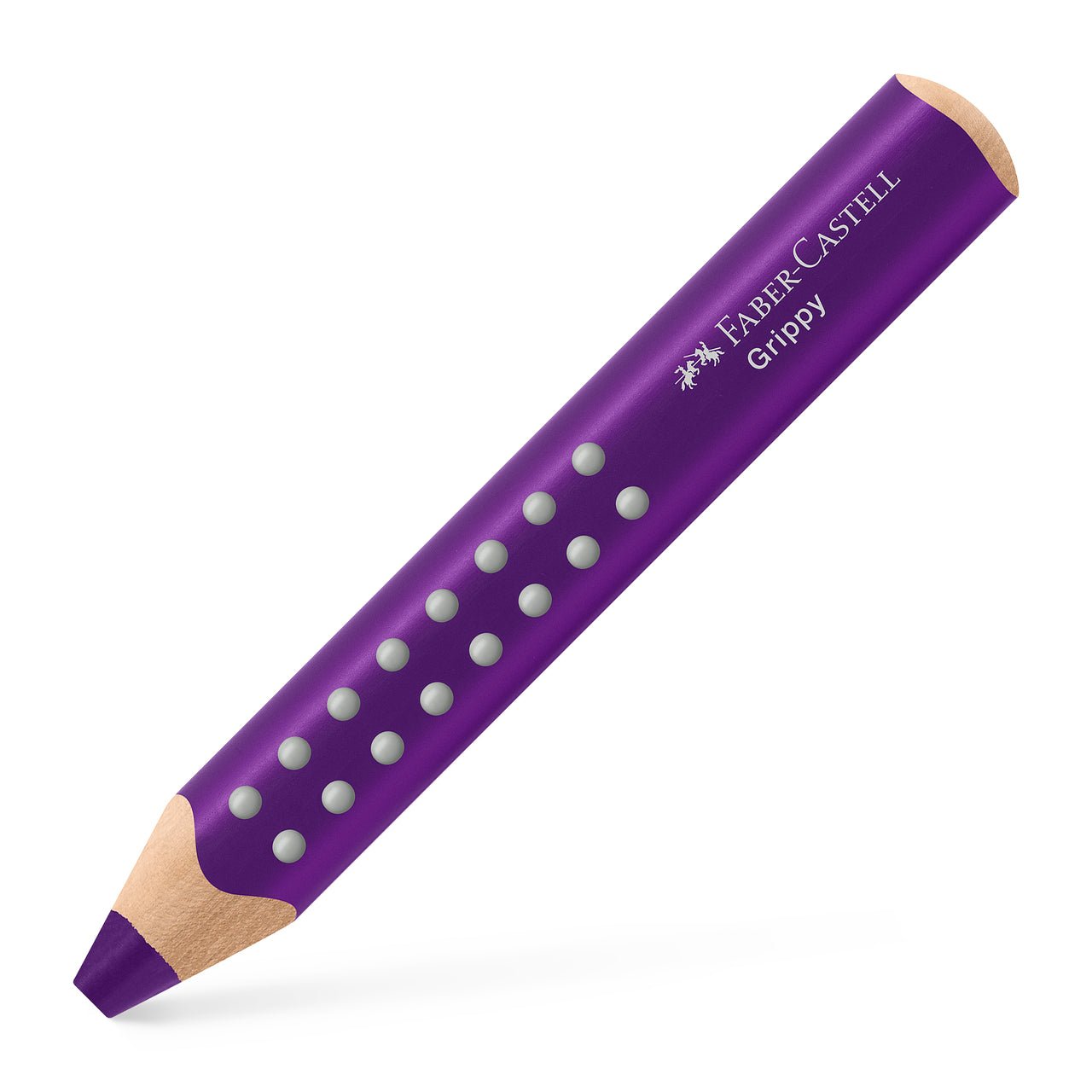 Lápis de cor grippy Faber - Castell Lilás - Papelaria Encantada