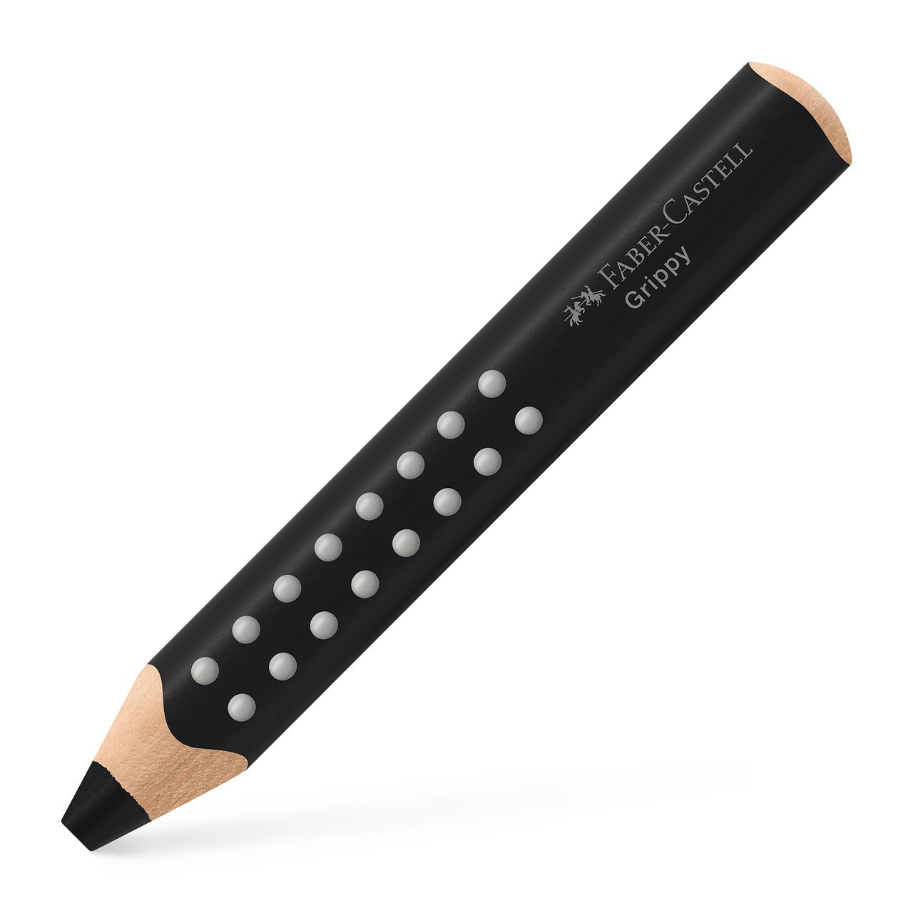 Lápis de cor grippy Faber - Castell Preto - Papelaria Encantada