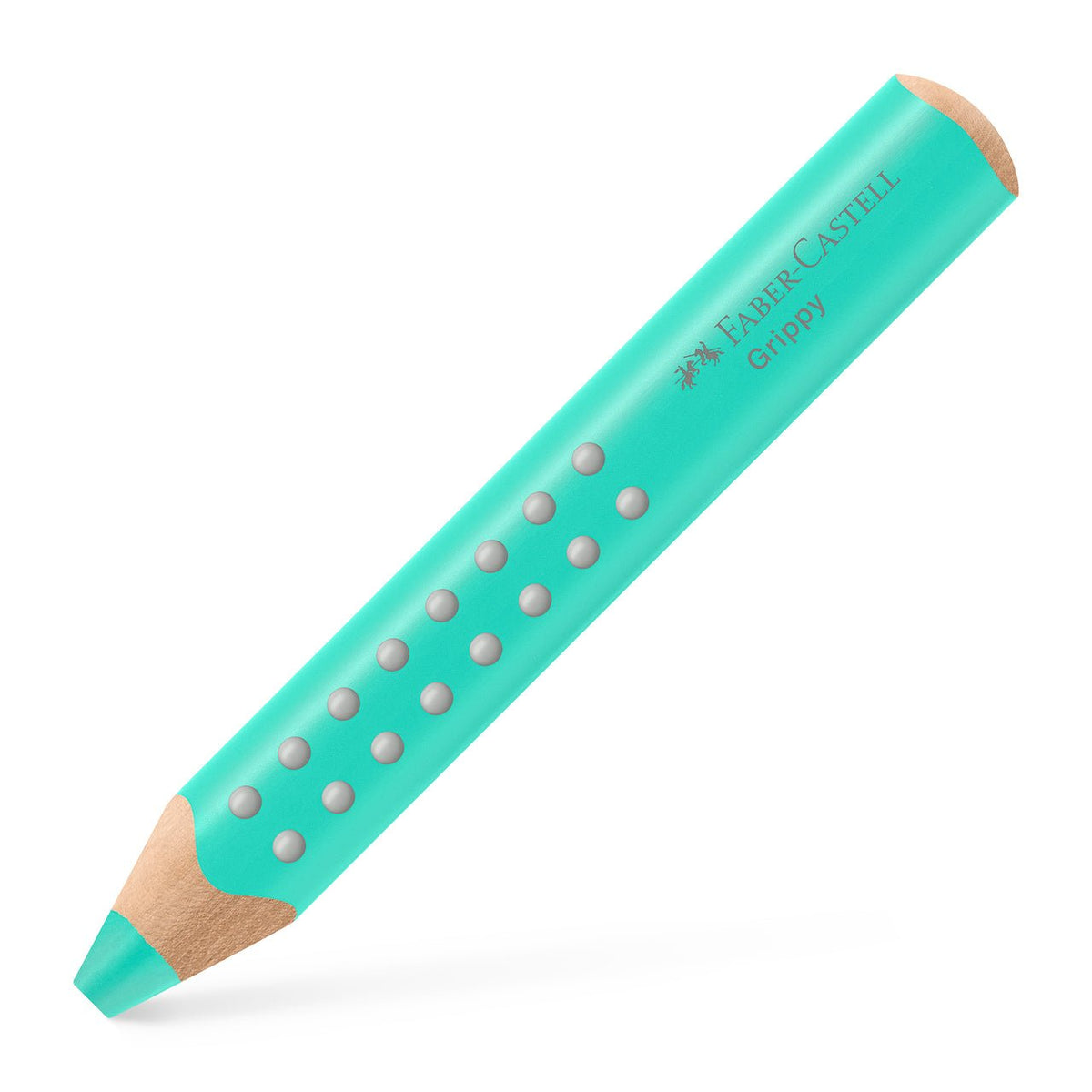 Lápis de cor grippy Faber - Castell Turquesa - Papelaria Encantada