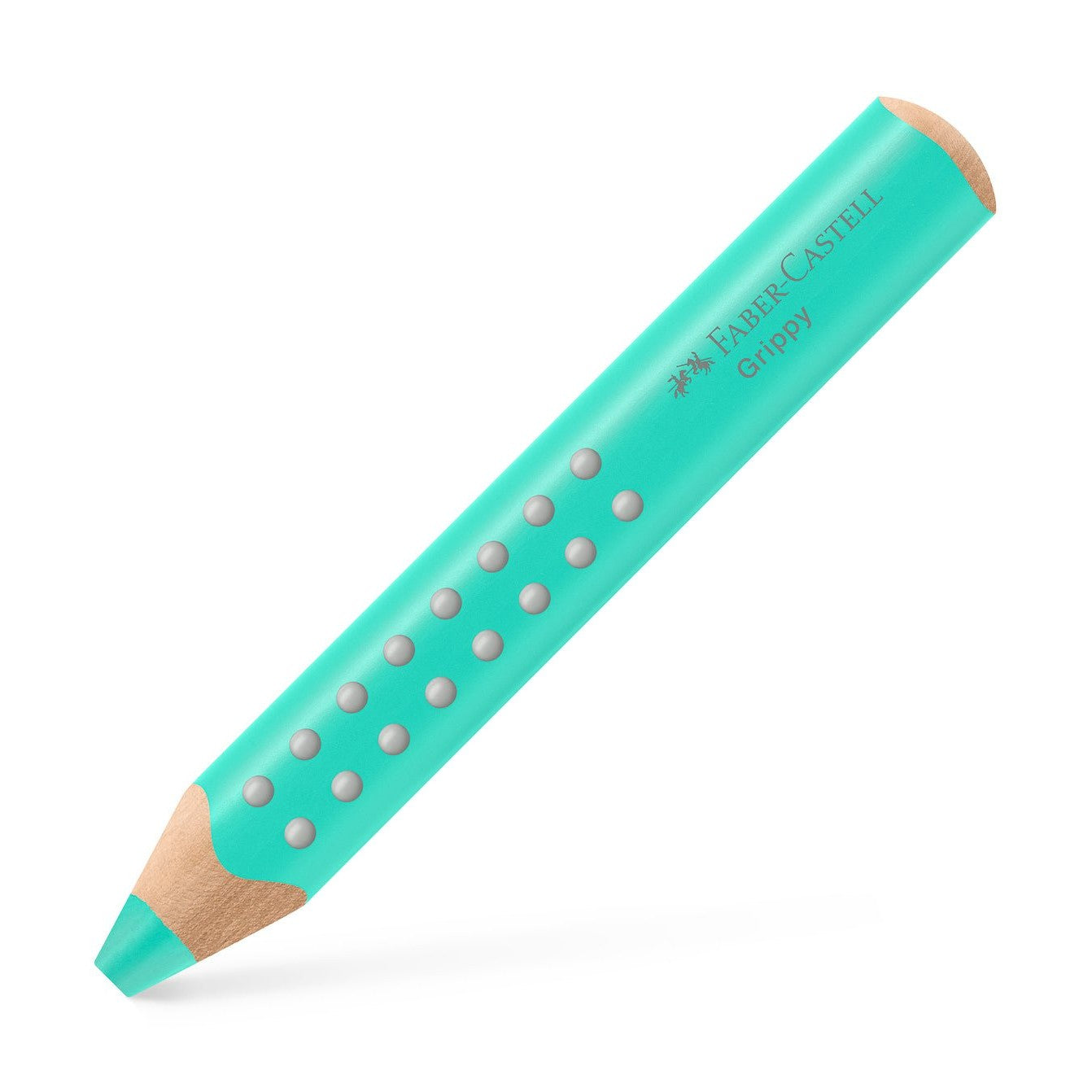 Lápis de cor grippy Faber - Castell Turquesa - Papelaria Encantada