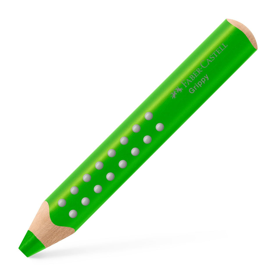 Lápis de cor grippy Faber - Castell Verde Maça - Papelaria Encantada