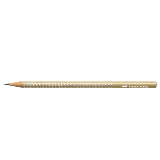 Lápis de cor Sparkle caixa metálica Faber - Castell cores pastel - Papelaria Encantada