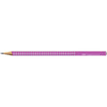 Lápis de grafite Faber - Castell Rosa Intenso Sparkle - Papelaria Encantada