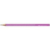 Lápis de grafite Faber - Castell Rosa Intenso Sparkle - Papelaria Encantada