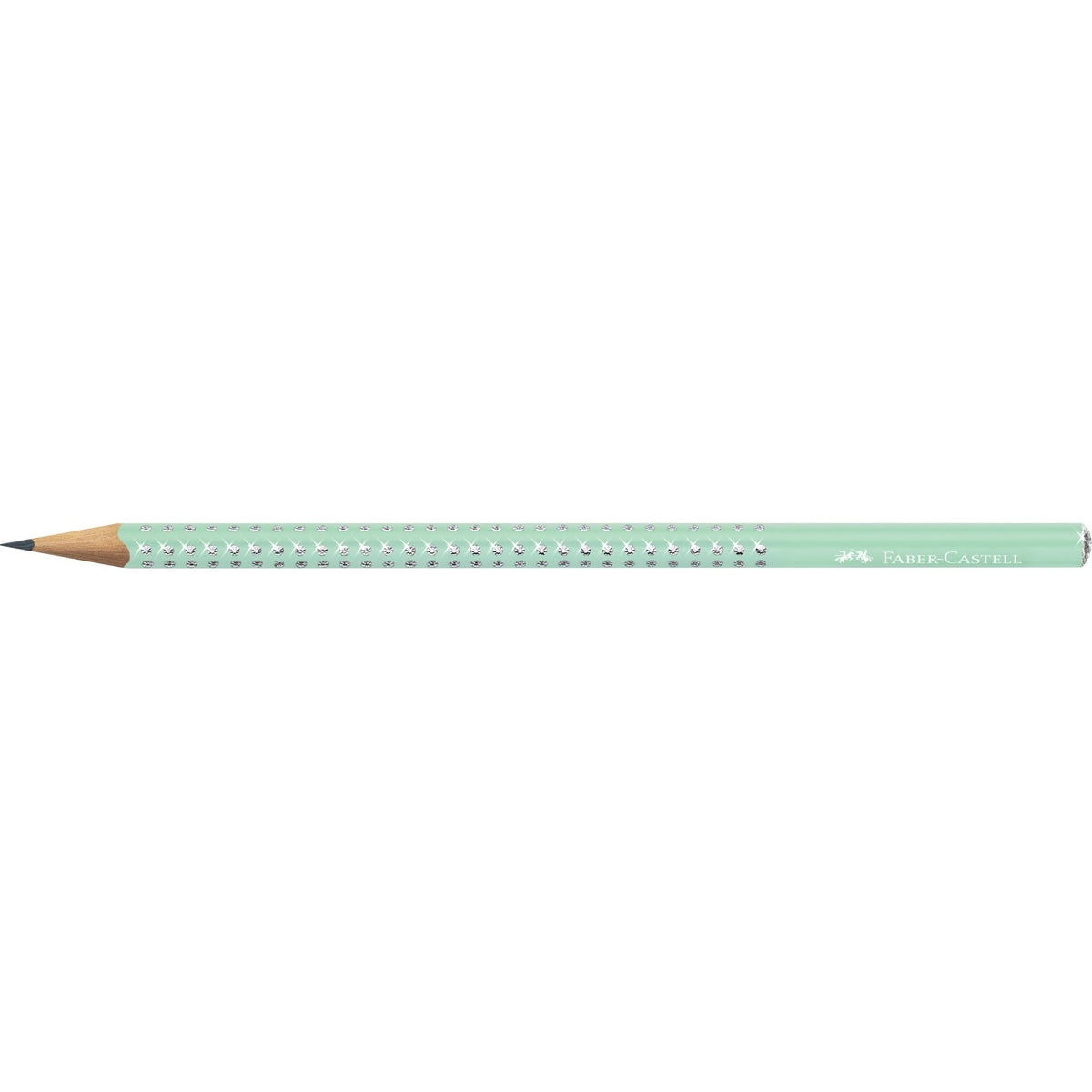 Lápis de grafite Faber - Castell Verde - água Sparkle - Papelaria Encantada