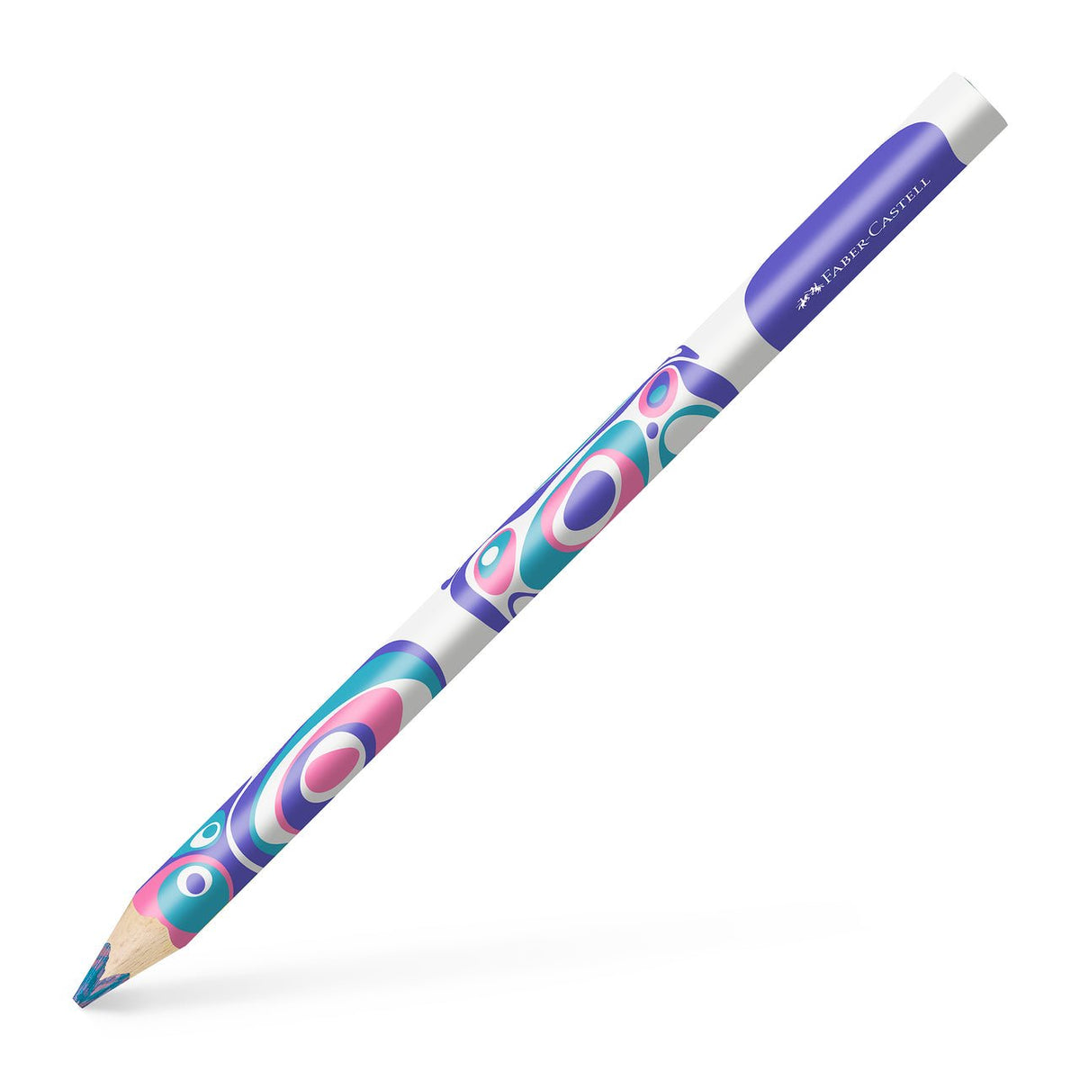 Lapis Faber - castell Fantasia Pastel Jumbo - Papelaria Encantada