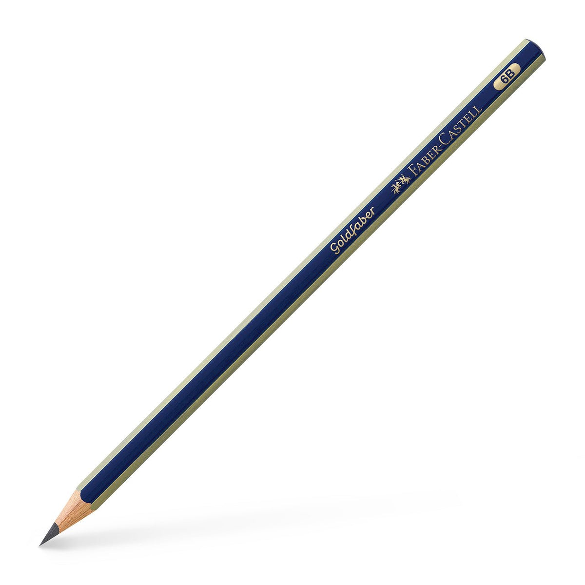 Lápis grafite Goldfaber 6B Faber - castell - Papelaria Encantada