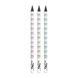 Lápis infinito educativo Tabuada Rosa Newpen - Papelaria Encantada