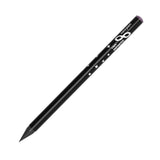 Lápis Infinito preto e Diamante Lilás Newpen - Papelaria Encantada
