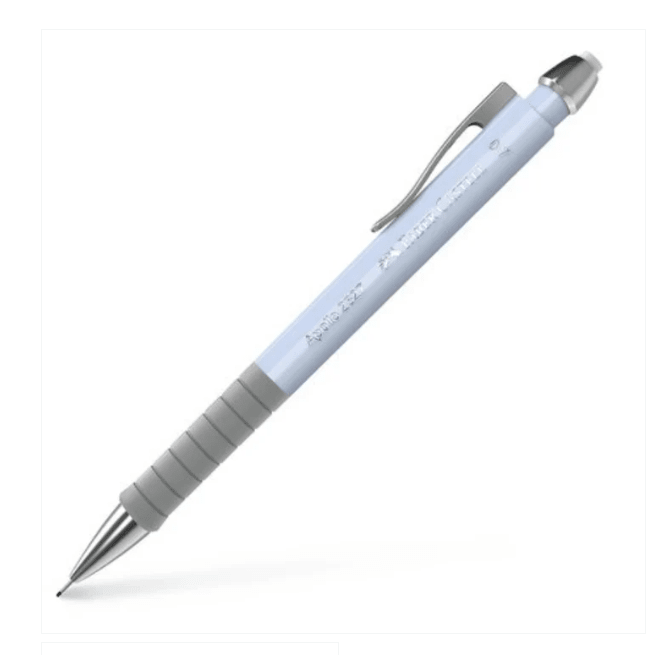 Lapiseira Apollo Faber - castell 0.7 Azul céu - Papelaria Encantada