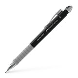 Lapiseira Apolo, Mina 0,5 mm Corpo Preto FABER-CASTELL - Papelaria Encantada