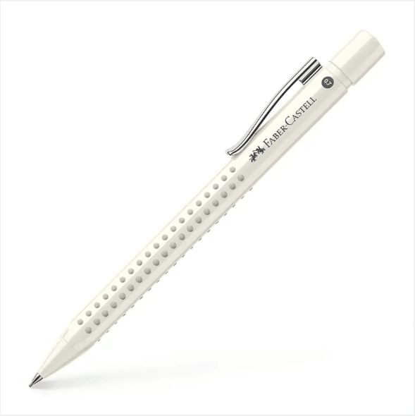 Lapiseira Grip 2010 0.7mm Faber - Castell coconut - Papelaria Encantada