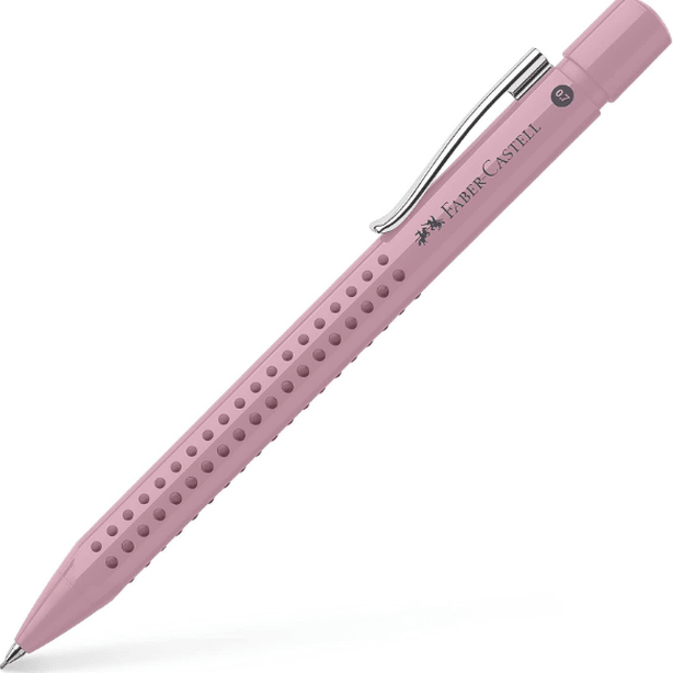 Lapiseira Grip 2010 0.7mm Faber - Castell Rosa - Papelaria Encantada