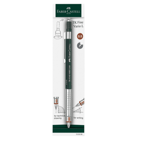 Lapiseira TK - Fine Vario Faber - Castell 0.5mm - Papelaria Encantada