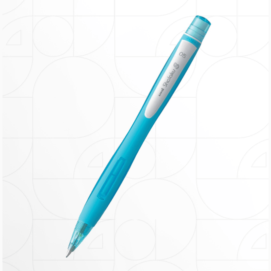Lapiseira Uni Shalaku S 0.5 Azul - Papelaria Encantada