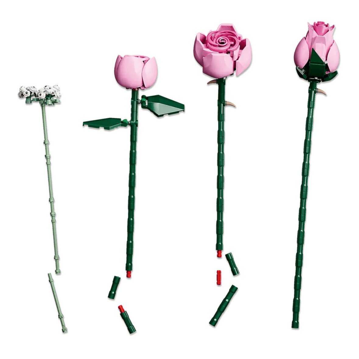 LEGO Botanical Collection Buquê de rosas cor-de-rosa 10374 - Papelaria Encantada