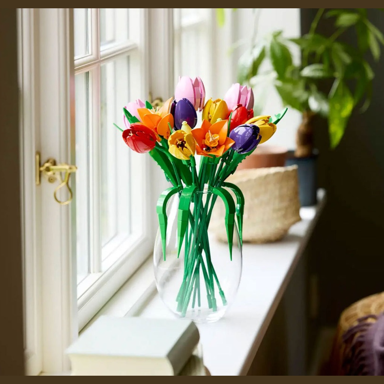 LEGO Botanical Collection buquê de tulipas 11501 - Papelaria Encantada
