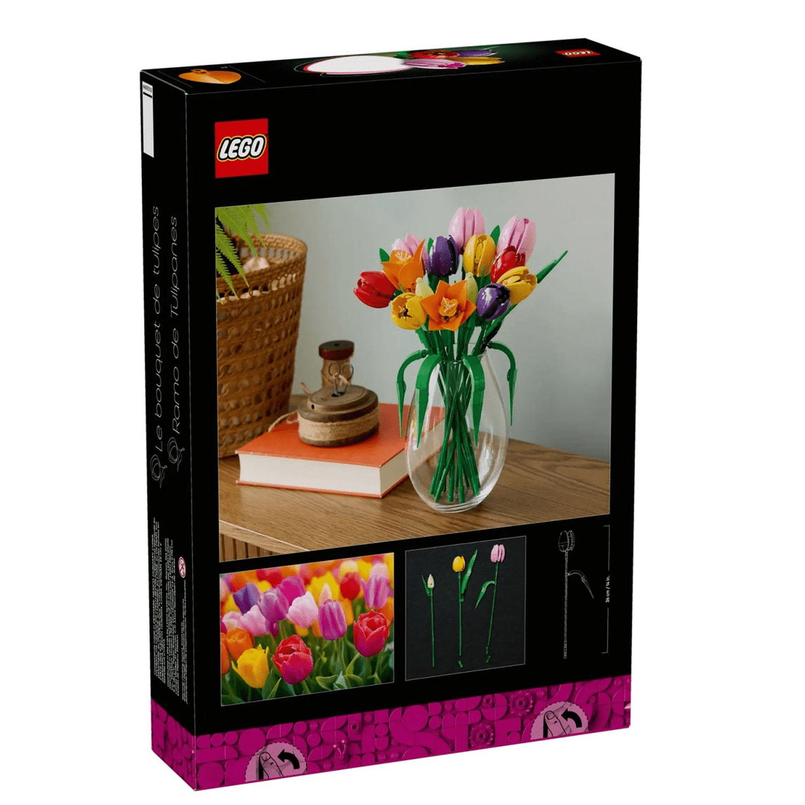 LEGO Botanical Collection buquê de tulipas 11501 - Papelaria Encantada