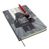 Caderno A5 LEGO Star Wars Darth Vader com Caneta Sabre de Luz