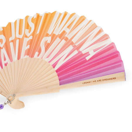 Leque Legami "Girls just wanna have sun" - Papelaria Encantada